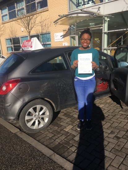 Congratulations to Janine passing her driving test with <br />
<br />
L-Team driving school for the first time!! #passed#driving#learner #manchester#drivinglessons #help #learning #cars  Call us know to get booked in on 0161 610 0079<br />
<br />

<br />
<br />
PASS IN FEBRUARY 2018