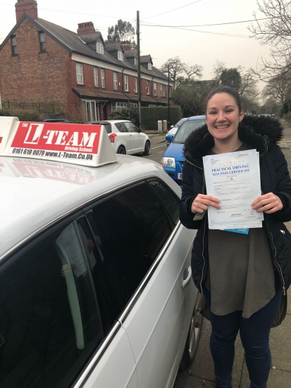 Congratulations to Natasha passing her driving test with L-Team driving school for the first time!! #passed#driving#learner #manchester#drivinglessons #help #learning #cars  Call us know to get booked in on 0161 610 0079<br />
<br />

<br />
<br />
PASS IN FEBRUARY 2018