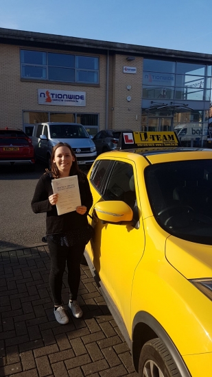 Congratulations to Magda passing her driving test with <br />
<br />
L-Team driving school for the first time!! #passed#driving#learner #manchester#drivinglessons #help #learning #cars Call us know to get booked in on 0161 610 0079<br />
<br />

<br />
<br />
PASS IN FEBRUARY 2018