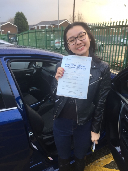Congratulations to Ka wai ying passing her driving test with L-Team driving school for the first time!! #passed#driving#learner #manchester#drivinglessons #help #learning #cars Call us know to get booked in on 0161 610 0079<br />
<br />

<br />
<br />

<br />
<br />
PASS IN JANUARY 2018