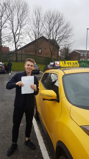 Congratulations to George passing his driving test with <br />
<br />
L-Team driving school for the first time!! #passed#driving#learner #manchester#drivinglessons #help #learning #cars Call us know to get booked in on 0161 610 0079<br />
<br />

<br />
<br />
PASS IN FEBRUARY 2018