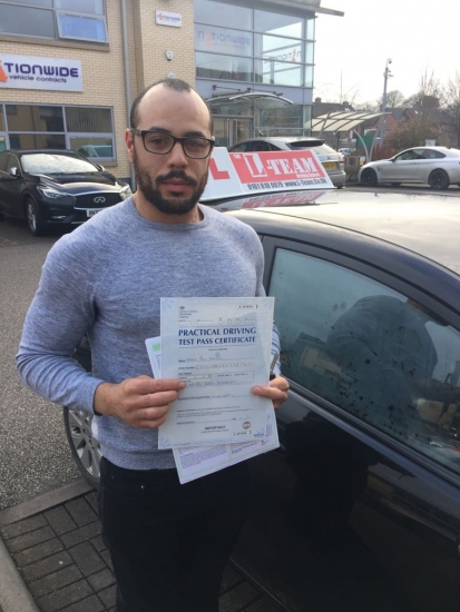 Congratulations to Samuel passing his driving test with <br />
<br />
L-Team driving school for the first time!! #passed#driving#learner #manchester#drivinglessons #help #learning #cars Call us know to get booked in on 0161 610 0079<br />
<br />

<br />
<br />
PASS IN FEBRUARY 2018