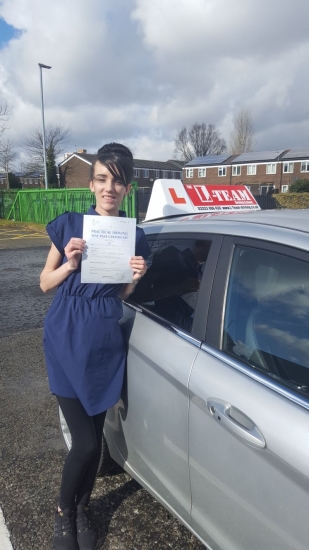 Congratulations to Mary passing her driving test with<br />
<br />
 L-Team driving school for the first time!! #passed#driving#learner #manchester#drivinglessons #help #learning #cars Call us know to get booked in on 0161 610 0079<br />
<br />

<br />
<br />
PASS IN MARCH 2018