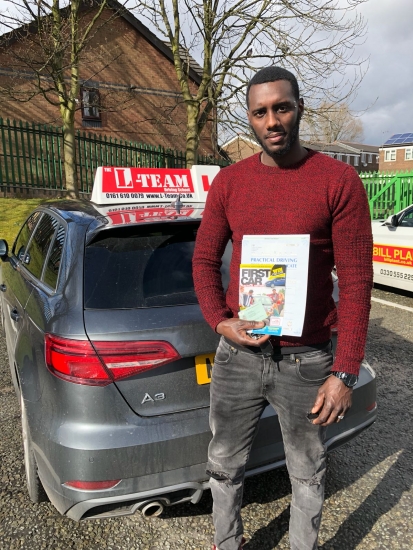 Congratulations to Nelson passing his driving test with <br />
<br />
L-Team driving school for the first time!! #passed#driving#learner #manchester#drivinglessons #help #learning #cars Call us know to get booked in on 0161 610 0079<br />
<br />

<br />
<br />
PASS IN MARCH 2018
