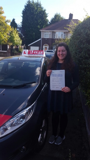 Instructor name: Tal<br />
<br />
My name: Bridget<br />
<br />

<br />
<br />
I was so pleased to have passed my test first time yesterday Iacute;ve only recently moved to Manchester so when I started my lessons with Tal I didnacute;t even know the roads in my local area but he has been a great support and quickly built up my confidence and knowledge Tal has great methods of teaching that make even the most complicated manoe