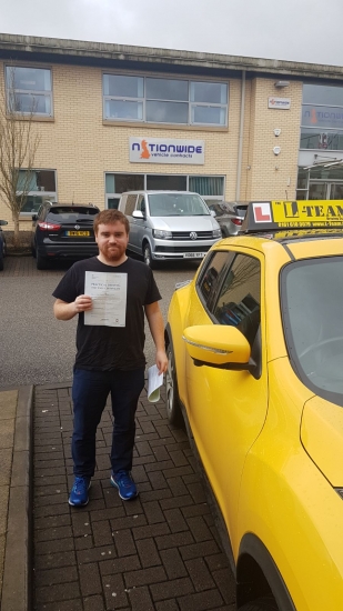 Congratulations to David passing his driving test with<br />
<br />
 L-Team driving school for the first time!! #passed#driving#learner #manchester#drivinglessons #help #learning #cars Call us know to get booked in on 0161 610 0079<br />
<br />

<br />
<br />
PASS IN MARCH 2018