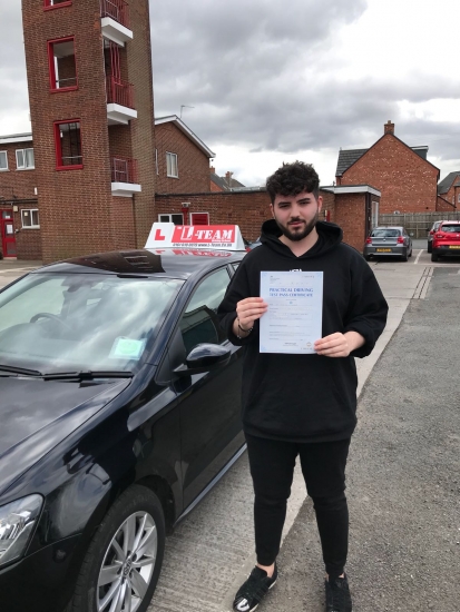 Congratulations to Miraidn passing his driving test with <br />
<br />
L-Team driving school for the first time!! #passed#driving#learner #manchester#drivinglessons #help #learning #cars Call us know to get booked in on 0161 610 0079<br />
<br />

<br />
<br />
PASS IN MARCH 2018