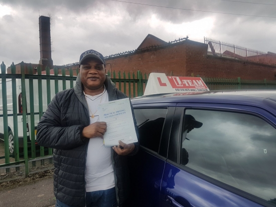 Congratulations to Idrisa passing his driving test with<br />
<br />
 L-Team driving school for the first time!! #passed#driving#learner #manchester#drivinglessons #help #learning #cars Call us know to get booked in on 0161 610 0079<br />
<br />

<br />
<br />
PASS IN MARCH 2018
