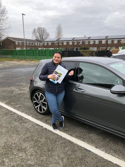 Congratulations to Raluca passing her driving test with <br />
<br />
L-Team driving school for the first time!! #passed#driving#learner #manchester#drivinglessons #help #learning #cars Call us know to get booked in on 0161 610 0079<br />
<br />

<br />
<br />
PASS IN MARCH 2018