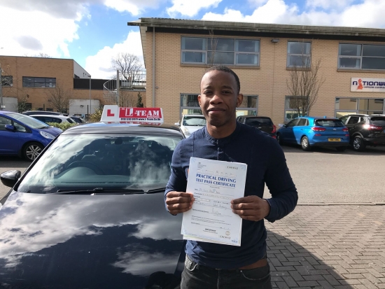 Congratulations to Louis passing his driving test with <br />
<br />
L-Team driving school for the first time!! #passed#driving#learner #manchester#drivinglessons #help #learning #cars Call us know to get booked in on 0161 610 0079<br />
<br />
<br />
<br />
PASS IN MARCH 2018