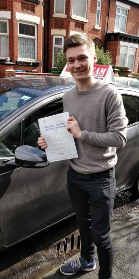 Congratulations to Kane passing his driving test with <br />
<br />
L-Team driving school for the first time!! #passed#driving#learner #manchester#drivinglessons #help #learning #cars Call us know to get booked in on 0161 610 0079<br />
<br />

<br />
<br />
PASS IN MARCH 2018