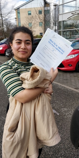 Congratulations to Noor passing her driving test with <br />
<br />
L-Team driving school for the first time!! #passed#driving#learner #manchester#drivinglessons #help #learning #cars Call us know to get booked in on 0161 610 0079<br />
<br />

<br />
<br />
PASS IN MARCH 2018