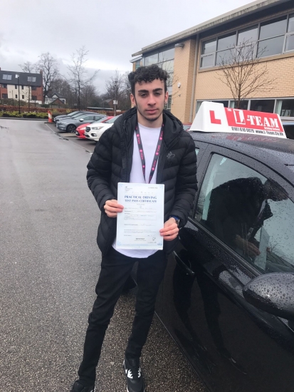 Congratulations to Nathanial passing his driving test with L-Team driving school for the first time!! #passed#driving#learner #manchester#drivinglessons #help #learning #cars Call us know to get booked in on 0161 610 0079<br />
<br />

<br />
<br />
PASS IN MARCH 2018