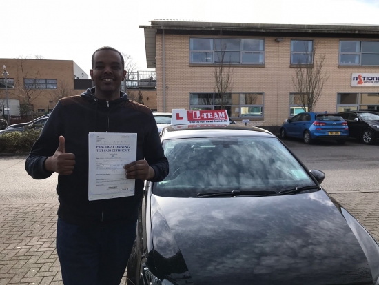Congratulations to Walid passing his driving test with<br />
<br />
 L-Team driving school for the first time!! #passed#driving#learner #manchester#drivinglessons #help #learning #cars Call us know to get booked in on 0161 610 0079<br />
<br />

<br />
<br />
PASS IN MARCH 2018