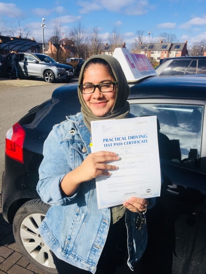 Congratulations to Marayam passing her driving test with L-Team driving school for the first time!! #passed#driving#learner #manchester#drivinglessons #help #learning #cars Call us know to get booked in on 0161 610 0079<br />
<br />

<br />
<br />
PASS IN MARCH 2018