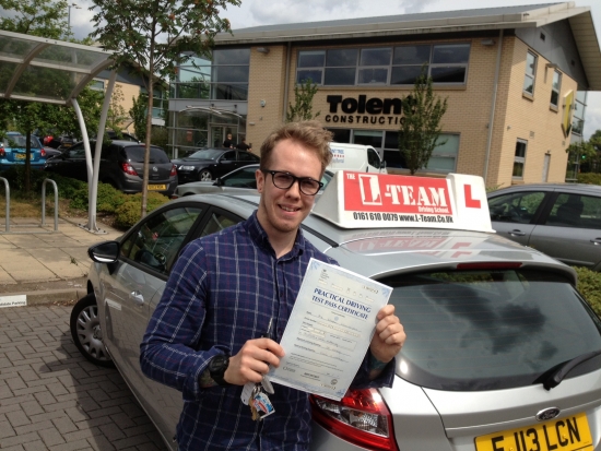 i took my test at west didsbury test centre and pass with 3 minors fault thank L TEAM DRIVING SCHOOL<br />
<br />
26072013