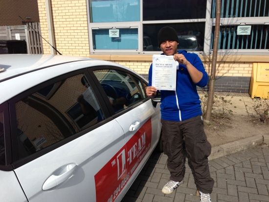 hi pass first time 3 minors thanks mate