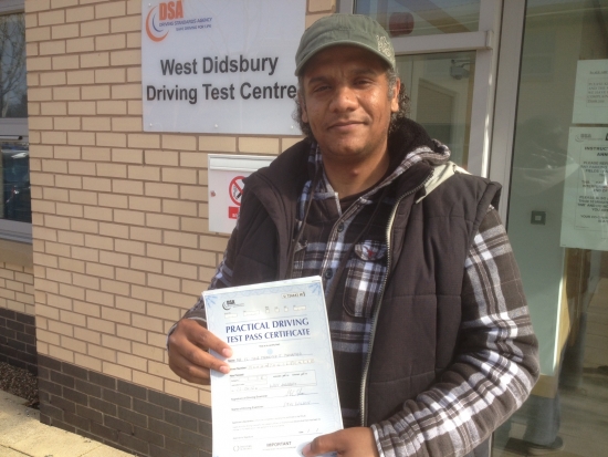HI am Mohammed from whallyrange passed today 1st time 2 minors<br />
<br />
22042013