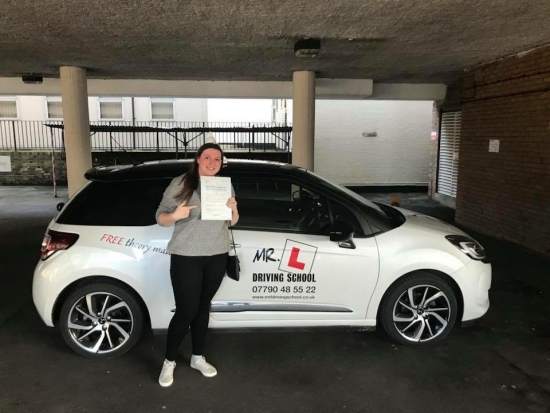 Congratulations to Tori Freestone who passed in Cambridge on the 3-1-18 after taking driving lessons with MRL Driving School