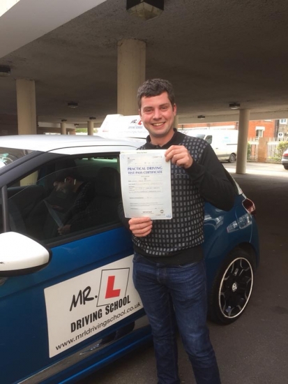Congratulations to Josh Howells from Exning who passed 1st time in Cambridge on the 11-10-17 after taking driving lessons with MRL Driving School