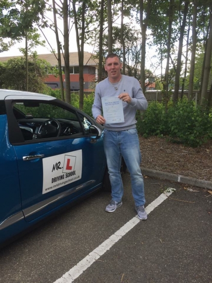 Congratulations to Will C Dunn from Cambridge who passed 1st time on the 10-8-17 after taking driving lessons with MRL Driving School
