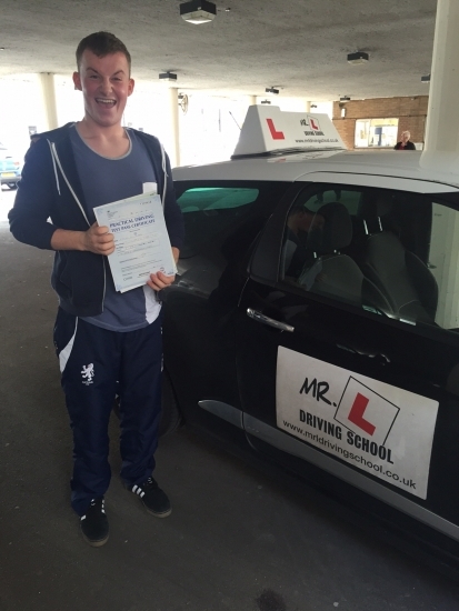 Congratulations to Ash Clark from Soham who passed 1st time in Cambridge on the 3-3-16 after taking driving lessons with MRL Driving School