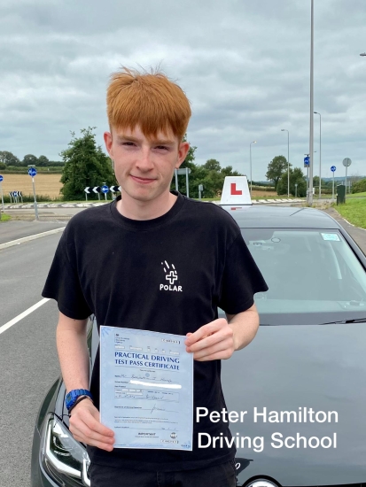 Pete has been an excellent instructor. He’s been great a help, teaching me everything I needed to know to pass my driving test. Thank you for giving me the best possible start with my driving. Highly recommend. Thank you Peter Hamilton Driving School