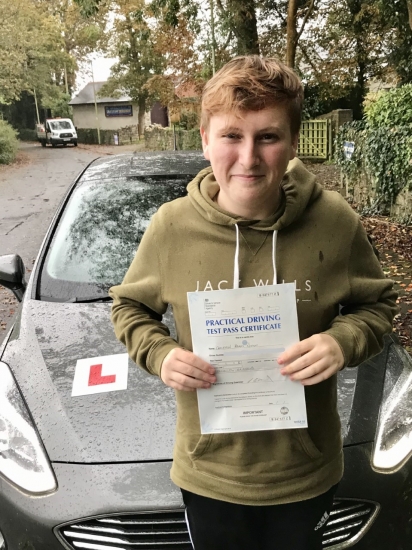 Thanks, Peter, for teaching me, brilliant driving instructor and very calm and at ease when comes to difficult situations . Also helped me go from stalling to having a driving test today with only two minors. Really brilliant. Thanks very much again, see you out on the roads 🙂