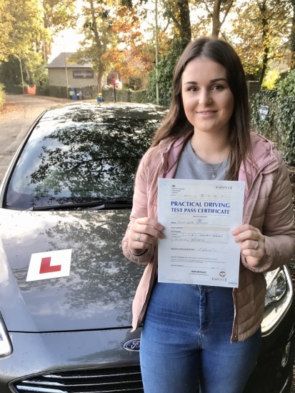 Thank you so so much Peter, it’s been a pleasure to have you as my driving instructor! You taught me how to drive quickly and easily. You were laid back which made me feel comfortable driving with you. I can’t thank you enough and so pleased with the pass! See you out on the roads:)