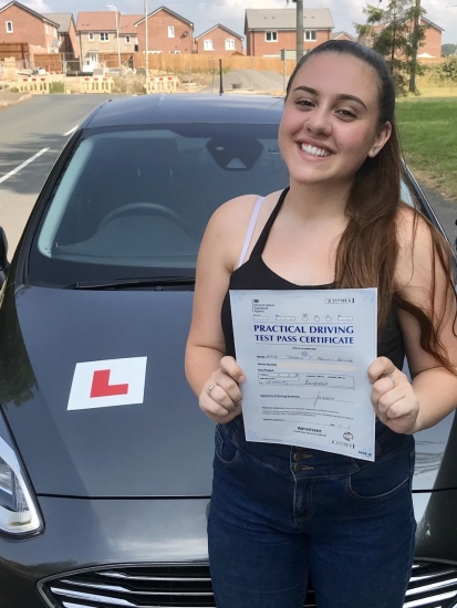 I really can’t thank you enough Pete, you have been the most amazing instructor I could have asked for. As we both know I was a very nervous driver, but you always reassured me and helped me gain the confidence I have today. I really enjoyed driving with you, you were always such a laugh! Thank you again pete, see you on the roads😁🚘