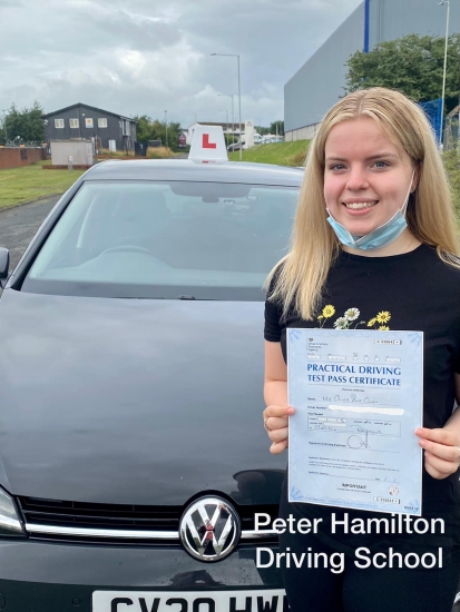 Thank you so much Peter Hamilton for teaching me and helping me to pass my test. Thank you for building my confidence and always reassuring me that I was able to drive. Loved every lesson. Would highly recommend Peter Hamilton Driving School to anyone who is also learning to drive. Hopefully, see you on the roads soon!