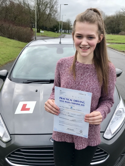 Thankyou so much!! I honestly still can’t believe I passed 1st time, I couldn’t have done it without you☺️ You made every lesson enjoyable and always managed to keep me calm (which isn’t easy£) I can’t thank you enough for what you’ve done for me, you’ve not only helped me to pass my driving test but you’ve made me more confident in myself🙈 let’s hope my left foot cont