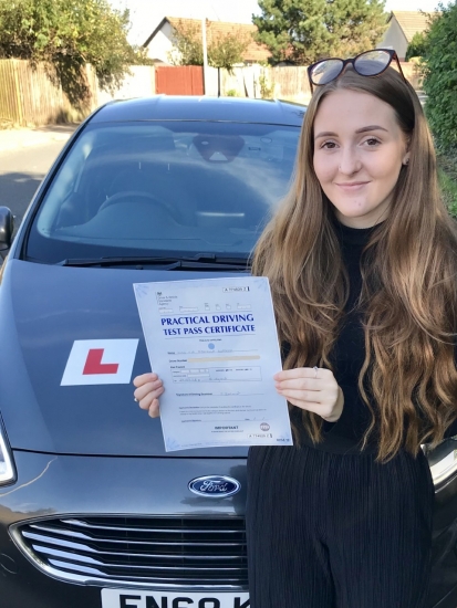 Thank you so much for everything! You’ve helped me gain so much confidence in driving and you’ve supported me so much through my constant stress and worrying. I enjoyed learning to drive with you and it has been a pleasure, you were always so relaxed while teaching me and always made sure I knew I could do it. I couldn’t be happier with the result today and I would highly recommend you to an
