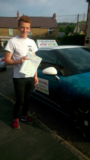 Huge congratulations to Aaron who passed his test in Buxton at the first attempt on Friday 3rd October He joins that exclusive club who have passed both theory and practical tests first time Its been a pleasure meeting you and teaching you to drive Enjoy your independence and stay safe Thank you again for choosing Pass With Phil Driving School