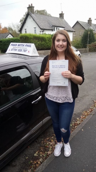 Huge congratulations go to Amy who passed her driving test today26th October 2017 in Buxton and with only 3 driver faults Itacute;s been an absolute pleasure taking you for lessons Enjoy your independence and stay safe and have fun in yr new car