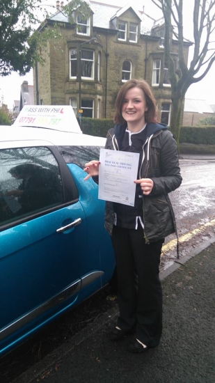 Out with the green and in with the pink<br />
<br />
Massive congratulations to Annie who overcame the nerves to pass her driving test this morning28th January and with only 2 driver faults Itacute;s been an absolute pleasure taking you for lessons and helping you achieve your goal Enjoy your independence and stay safe Gunna miss the cake you use to bring to lessons
