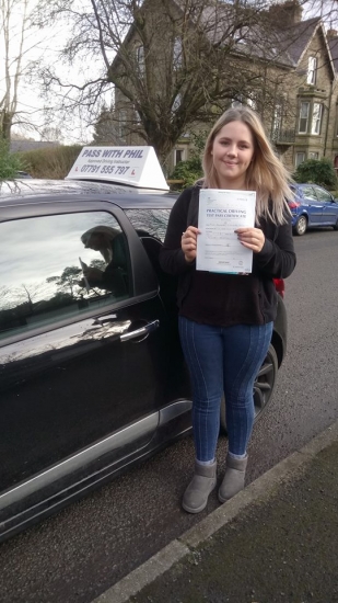 An early morning start for Charlotte but it paid off as she passed her driving test in Buxton and with only 4 driving faults A great drive congratulations 🎊<br />
<br />
Itacute;s been an absolute pleasure taking you for lessons enjoy your independence and stay safe