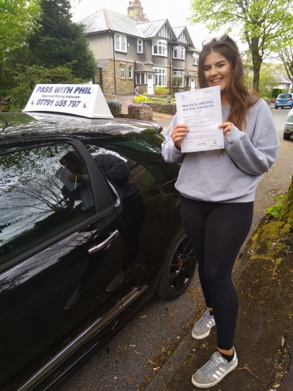 Huge congratulations go to Frankie who passed her driving test today at the first attempt and with only 3 driver faults She joins the exclusive club of passing both theory and driving test first time Itacute;s been an absolute pleasure taking you for lessons enjoy your independence and stay safe