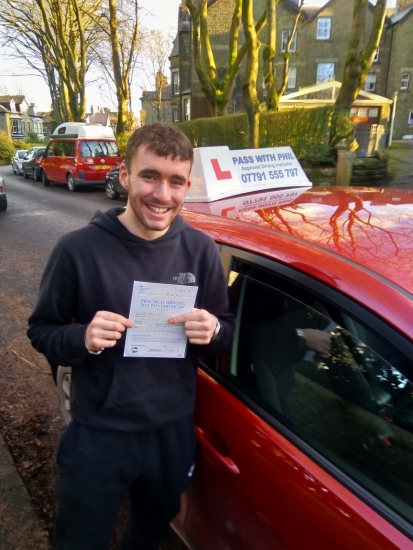 'Phil is very patient, understanding, professional and good motivator. He makes good jokes to make you feel relaxed. Very friendly and good listener. He will not only teach you to pass your driving test but to be a good driver'