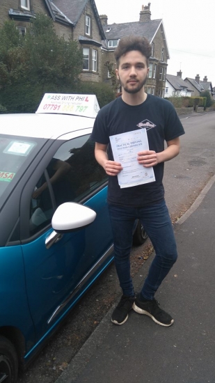 Huge congratulations to Jack who finally overcame the nerves to pass in Buxton today well done bud a great drive<br />
<br />
Itacute;s been an absolute pleasure taking you for lessons and helping you achieve your goal Enjoy your independence and stay safe<br />
<br />
Coolest pass picture to date