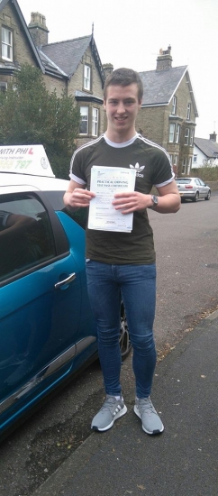 Another first time pass today for Jamie<br />
<br />
Huge congratulations after passing first time and with only 3 driver faults He joins the exclusive club of passing both theory and practical tests first time Itacute;s been an absolute pleasure taking you for lessons Enjoy your independence and stay safe
