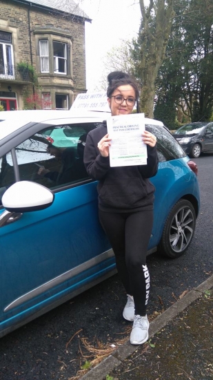 Massive congratulations to Martha who passed her driving test today in Buxton27th April and with only 3 driver faults Youacute;ve worked really hard for that pass and Iacute;m so proud of you Itacute;s been an absolute pleasure taking you for lessons and helping you achieve your goal Enjoy your independence and stay safe