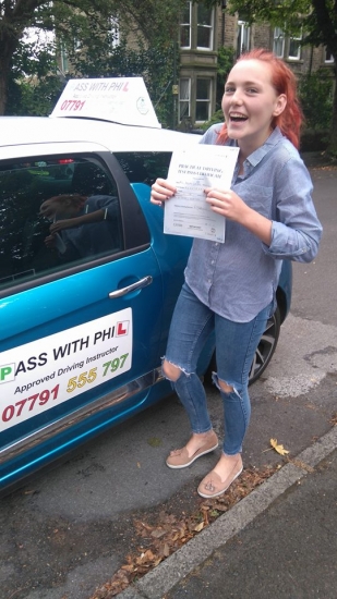 Great start to Monday morning with Naomi passing her test in Buxton12th September at the first attempt and with only 4 minor faults She joins the exclusive club of passing both theory and practical tests first time Itacute;s been an absolute pleasure taking you for lessons and helping you achieve your goal Enjoy your independence and stay safe