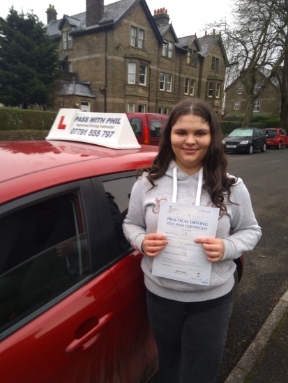 First review of 2022 and a huge thank you to Rachel for sending me this over after passing her test first time, a couple of days before Christmas day, so a fab present.<br />
Thanks again, its great 😊👌<br />
Phil is an excellent instructor. He makes learning to drive easy and simple and not only does he tell you what to do but why you do it as well. He sends you a brief after the lesson going over wha