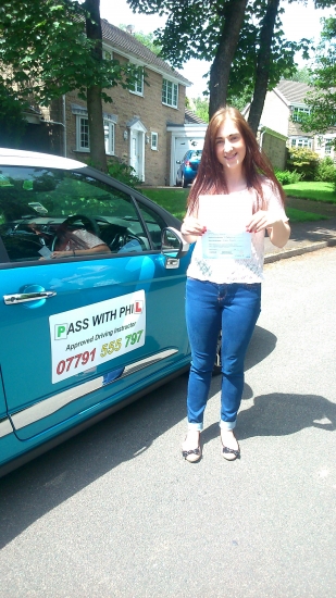 Congratulations to Rhianna who passed her driving test today 12th June with only 3 driver faults A great effort you were brilliant Its been an absolute pleasure teaching you to drive and will hopefully see you soon for some motorway tuition Well done again enjoy your independence stay safe and take care