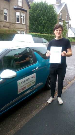 Congratulations to Rob who passed his driving test today 27th June at the first attempt and with only 4 driver faults A great drive Rob well done Its been fantastic meeting you and helping you learn to drive Stay safe and enjoy your independence See you soon