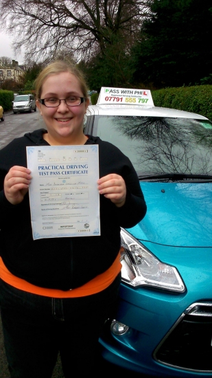 Congratulations to Amanda who passed her driving test in Buxton this morning It was a great drive and you have worked so hardEnjoy your independence and safe driving Well done again