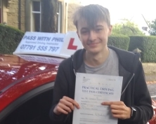 'Want to say huge Thankyou to you Phil for your time and patience throughout my driving lessons, you kept me very calm, safe and really enjoyed every lesson. Actually going to miss our lessons each week now I’ve passed. Recommend you to everyone needing a great driving instructor with a huge great first time pass rate and now I’ve just added to it ☺️. Can’t thank you enough thanks again