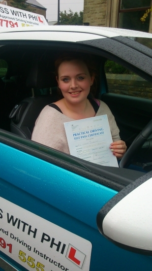 Huge congratulations go to Kim who passed her driving test today in Buxton at the first attempt and with only 3 minor faults She joins that exclusive club of passing both theory and pracrical tests first time A great drive well done Itacute;s been an absolute pleasure meeting you and helping you achieve your goal Enjoy your independence and stay safe See ya soon for motorway lessons