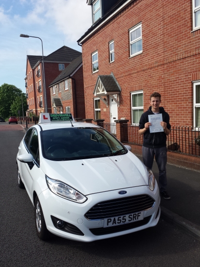 Alex Prance absolutely delighted to be holding his Pass Certificate after passing his test first time today A good safe confident drive with only 3 driver faults A super result from working hard taking lessons seriously and having a positive attitude to learning to drive You were a joy to teach Congratulations and well done again Good luck keep safe and enjoy your driving Hope to see 